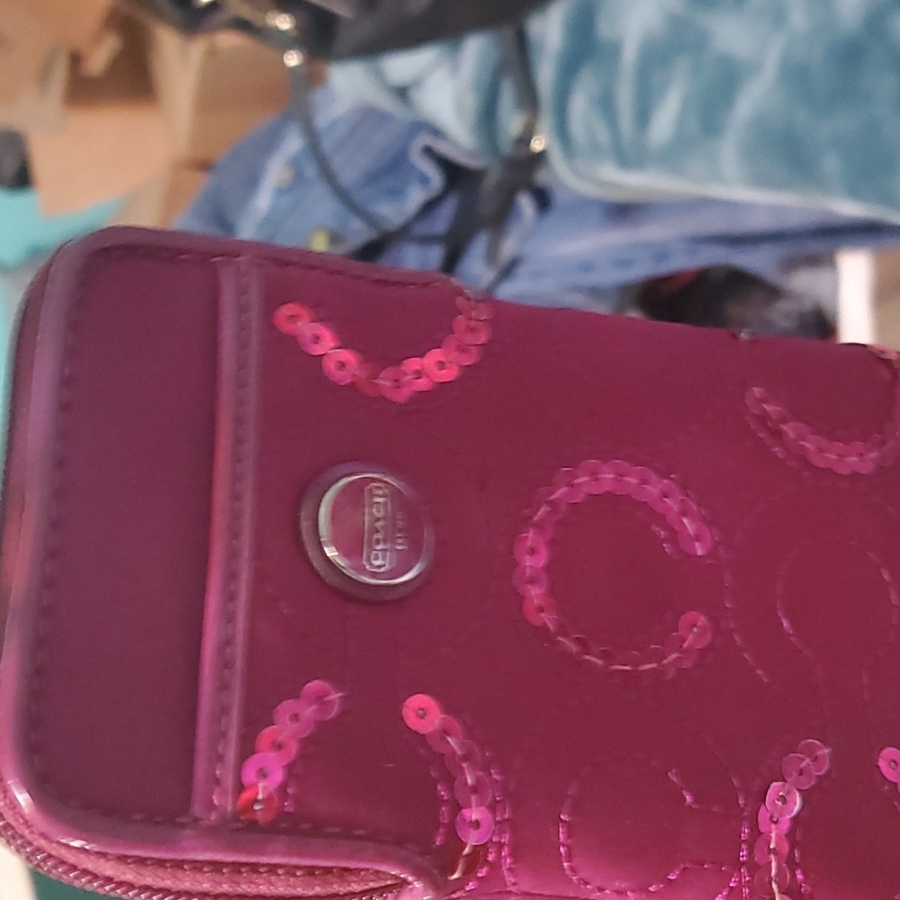 Coach wristlet
